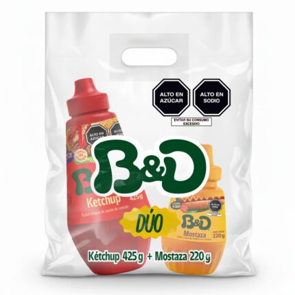 Duo Ketchup + Mostaza